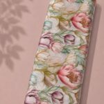 Petal flower style with pink,white colors