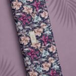 Petal flower style with pink,white colors