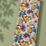 Rose flower style with red,green colors
