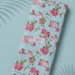 Petal flower style with pink,green colors