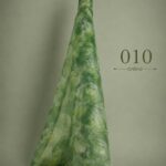 Leaf flower style with green colors