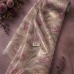 Petal flower style with pink,green colors