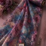 Bloom flower style with pink,purple colors