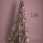 Petal flower style with pink,green colors