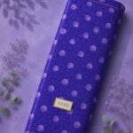 Leaf flower style with purple,pink colors