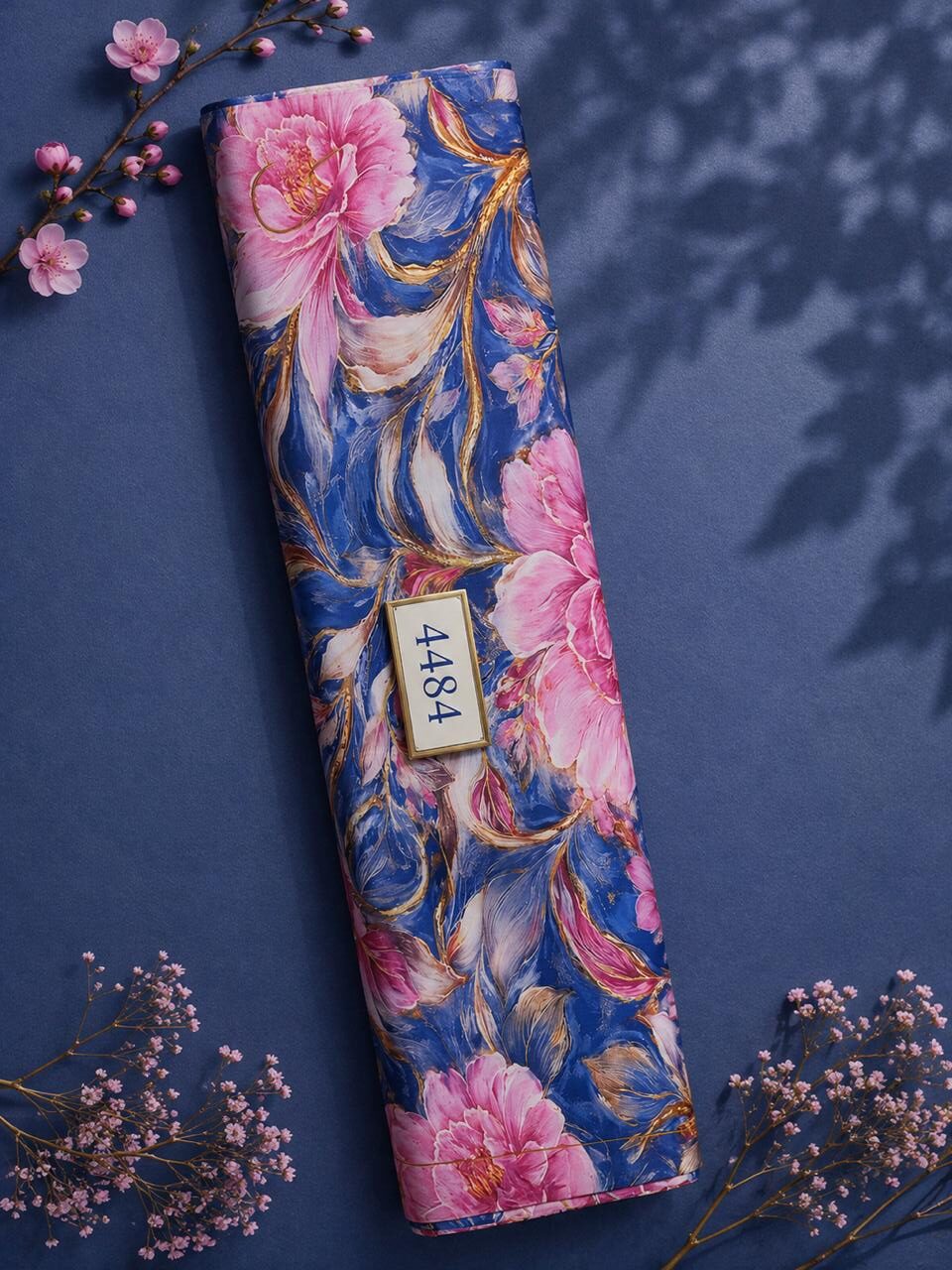 LAI-4484_1-2.jpeg Branch flower style with pink,blue colors - Image 1