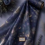 Flower mixed style with blue,yellow colors