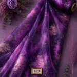 Rose flower style with purple colors