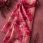 Rose flower style with pink, red colors