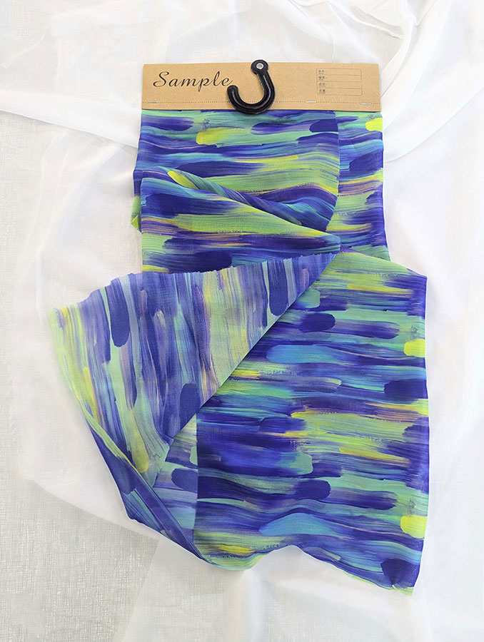 CNIC-071.jpg Fabric others style with blue,green colors - Image 1