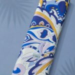 Flower mixed style with blue,yellow colors