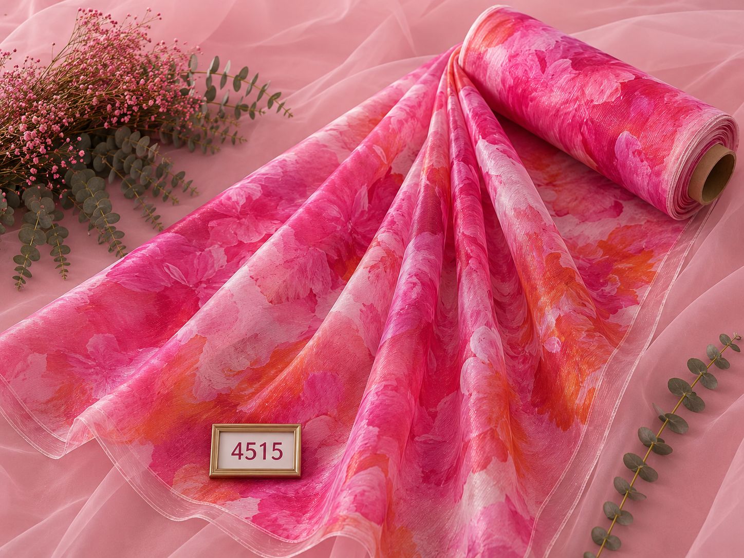 LAI-4515_1-1.jpeg Petal flower style with pink,red colors - Image 1